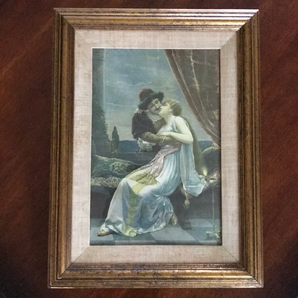 Other - Antique 1895 Offset Lithograph Romeo & Juliette